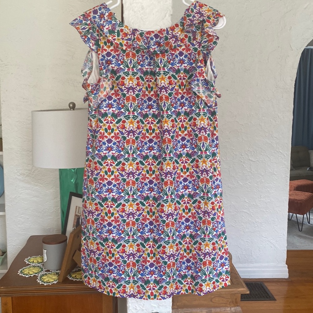 JCrew Crewcuts mini dress. Low back design size 14 KIDS. Fits XS or S adult